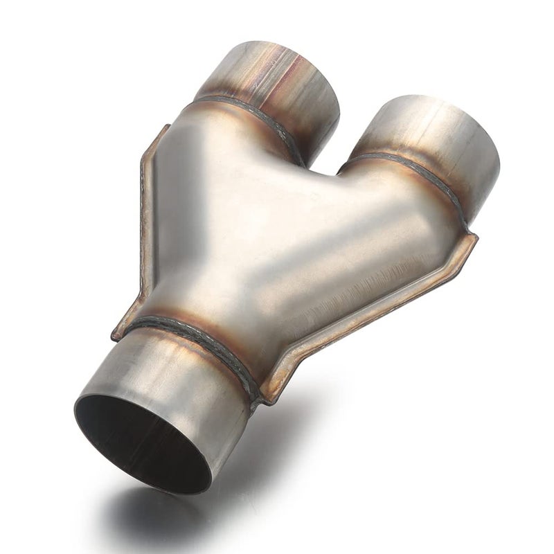 LCGP 3 Inch Inlet Y Pipe, LCGP Universal Stainless Steel Diesel Y-Pipe - Image 3